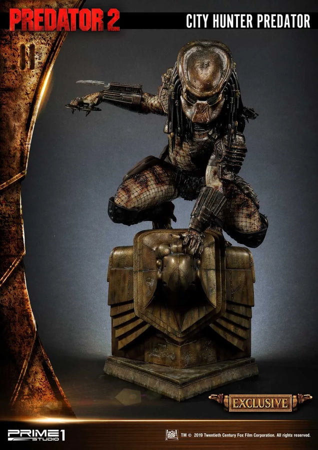 City Hunter Predator (Exclusive Version) Predator 2 (Film) – Prime1Studio – ActionFigure Brasil