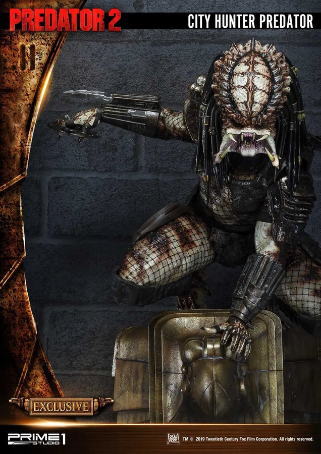 City Hunter Predator (Exclusive Version) Predator 2 (Film) – Prime1Studio – ActionFigure Brasil