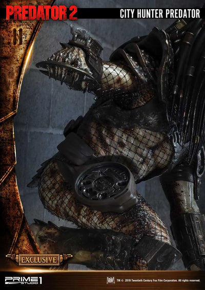 City Hunter Predator (Exclusive Version) Predator 2 (Film) – Prime1Studio – ActionFigure Brasil