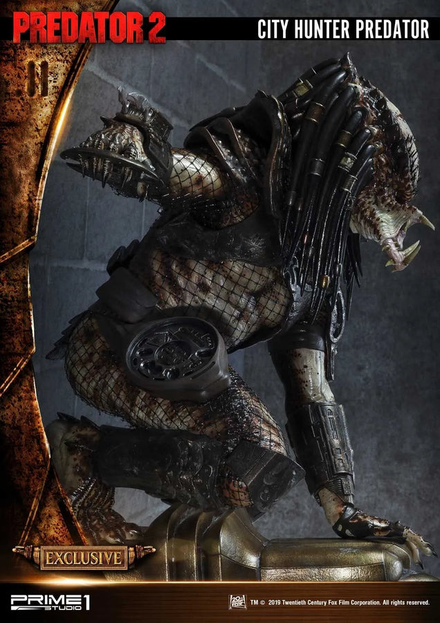City Hunter Predator (Exclusive Version) Predator 2 (Film) – Prime1Studio – ActionFigure Brasil