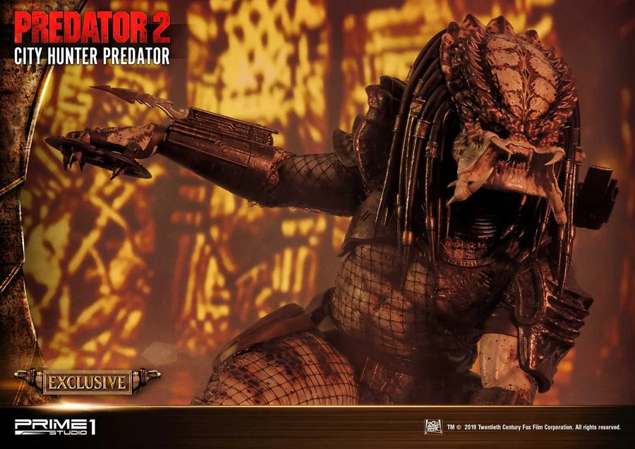 City Hunter Predator (Exclusive Version) Predator 2 (Film) – Prime1Studio – ActionFigure Brasil