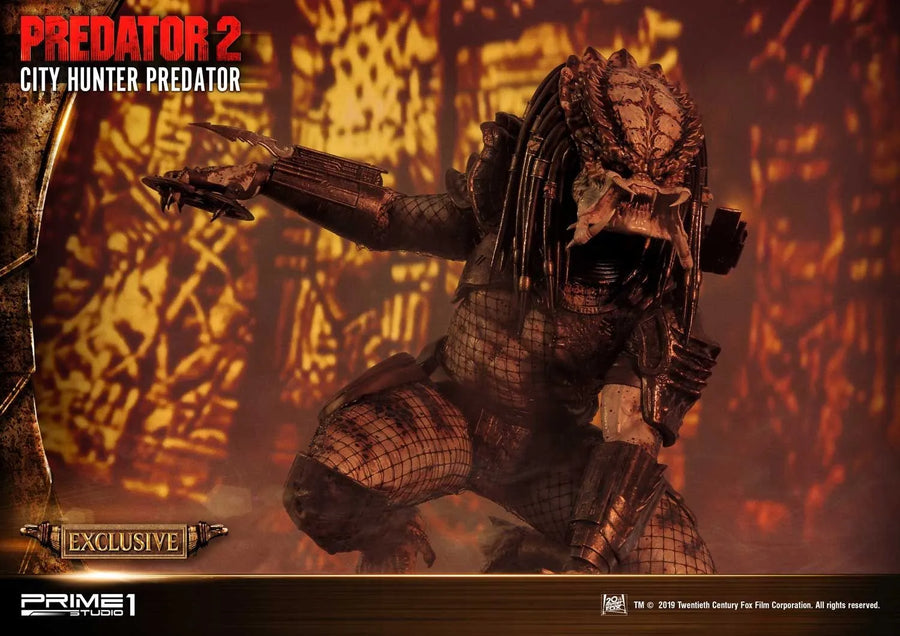 City Hunter Predator (Exclusive Version) Predator 2 (Film) – Prime1Studio – ActionFigure Brasil