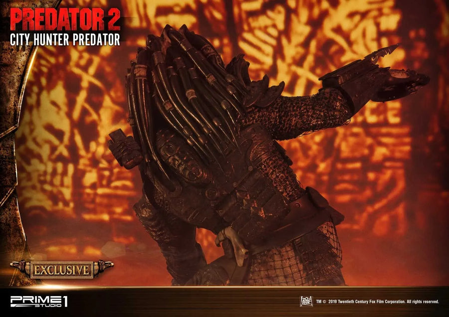 City Hunter Predator (Exclusive Version) Predator 2 (Film) – Prime1Studio – ActionFigure Brasil