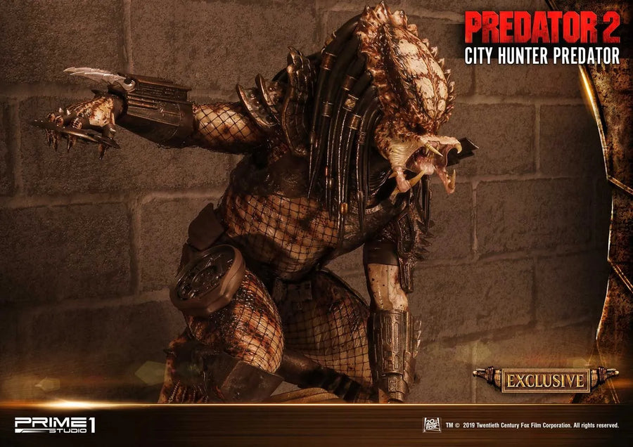 City Hunter Predator (Exclusive Version) Predator 2 (Film) – Prime1Studio – ActionFigure Brasil
