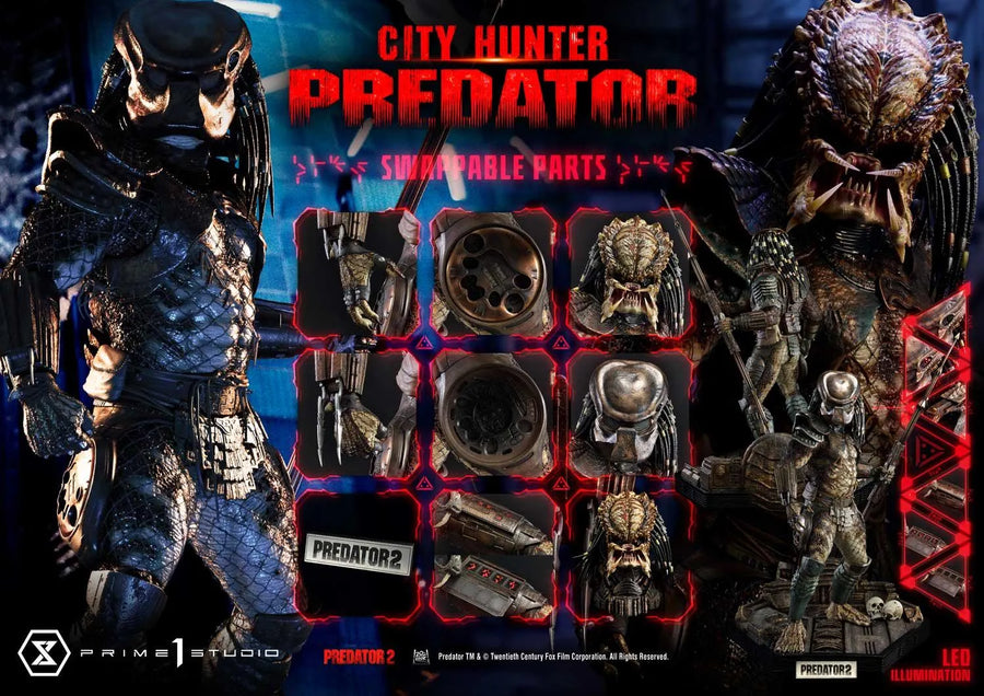 City Hunter Predator (Regular Version) Predator 2 (Film) – Prime1Studio – ActionFigure Brasil