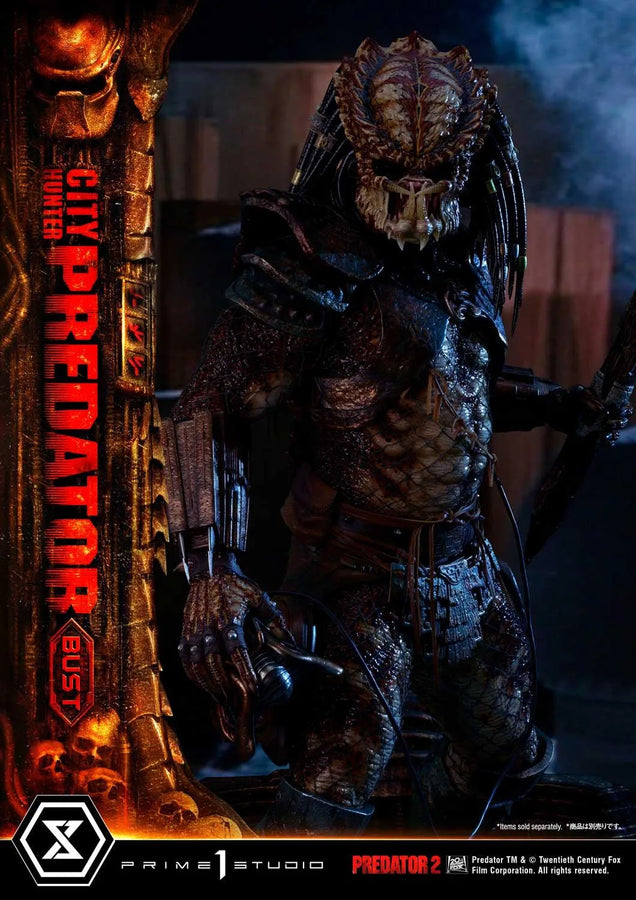 City Hunter Predator (Regular Version) Predator 2 (Film) – Prime1Studio – ActionFigure Brasil