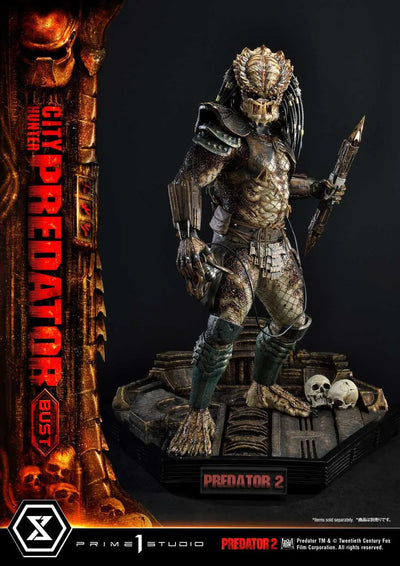 City Hunter Predator (Regular Version) Predator 2 (Film) – Prime1Studio – ActionFigure Brasil