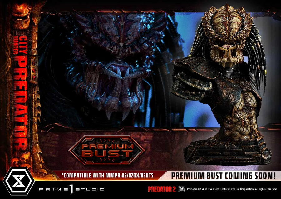 City Hunter Predator (Regular Version) Predator 2 (Film) – Prime1Studio – ActionFigure Brasil
