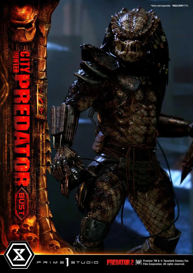 City Hunter Predator (Regular Version) Predator 2 (Film) – Prime1Studio – ActionFigure Brasil