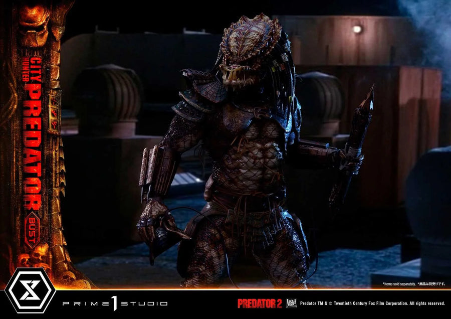 City Hunter Predator (Regular Version) Predator 2 (Film) – Prime1Studio – ActionFigure Brasil