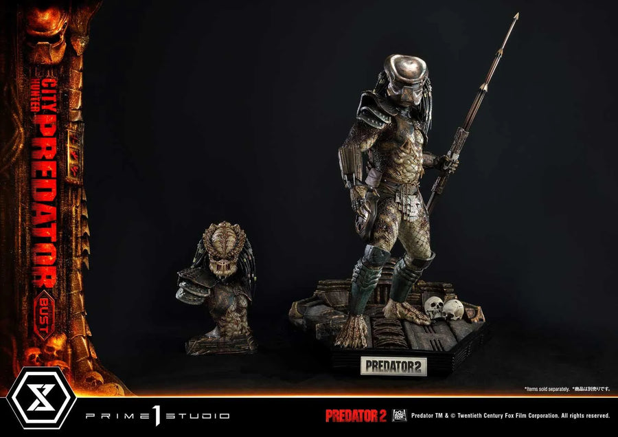 City Hunter Predator (Regular Version) Predator 2 (Film) – Prime1Studio – ActionFigure Brasil