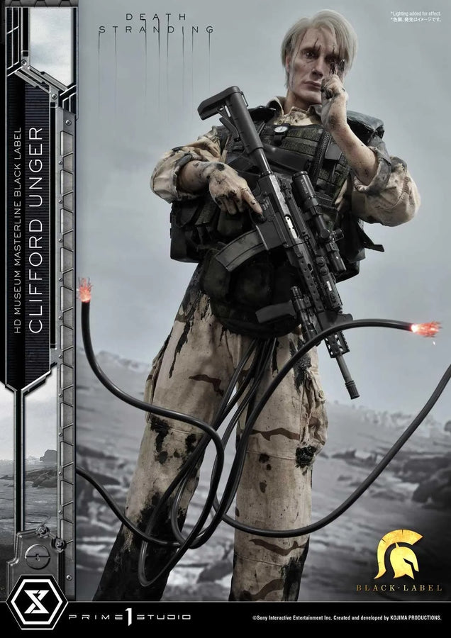 Clifford Unger (Black Label Edition) Death Stranding – Prime1Studio – ActionFigure Brasil