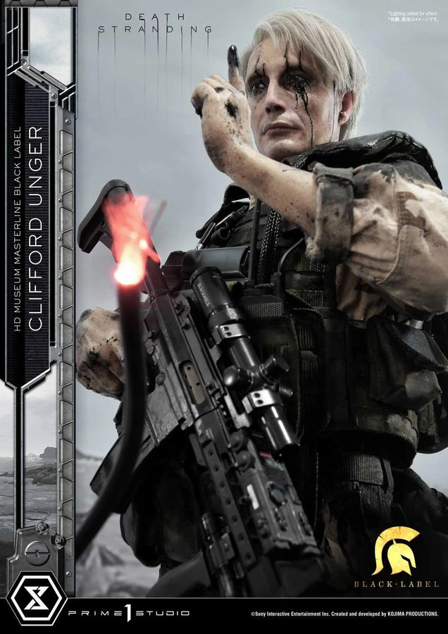 Clifford Unger (Black Label Edition) Death Stranding – Prime1Studio – ActionFigure Brasil