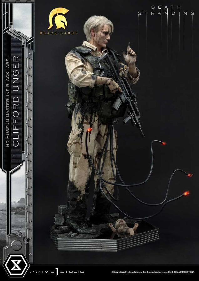 Clifford Unger (Black Label Edition) Death Stranding – Prime1Studio – ActionFigure Brasil