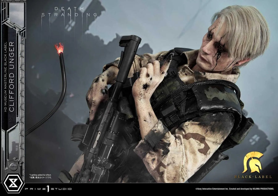 Clifford Unger (Black Label Edition) Death Stranding – Prime1Studio – ActionFigure Brasil