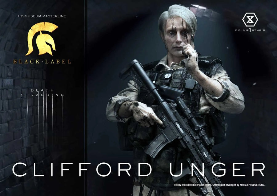 Clifford Unger (Black Label Edition) Death Stranding – Prime1Studio – ActionFigure Brasil