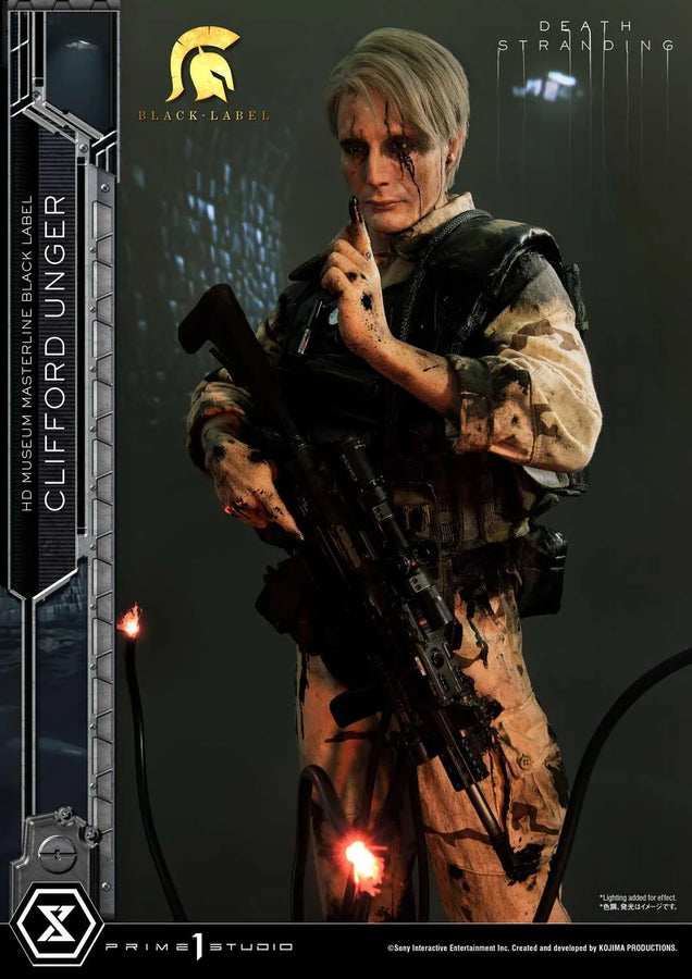 Clifford Unger (Black Label Edition) Death Stranding – Prime1Studio – ActionFigure Brasil