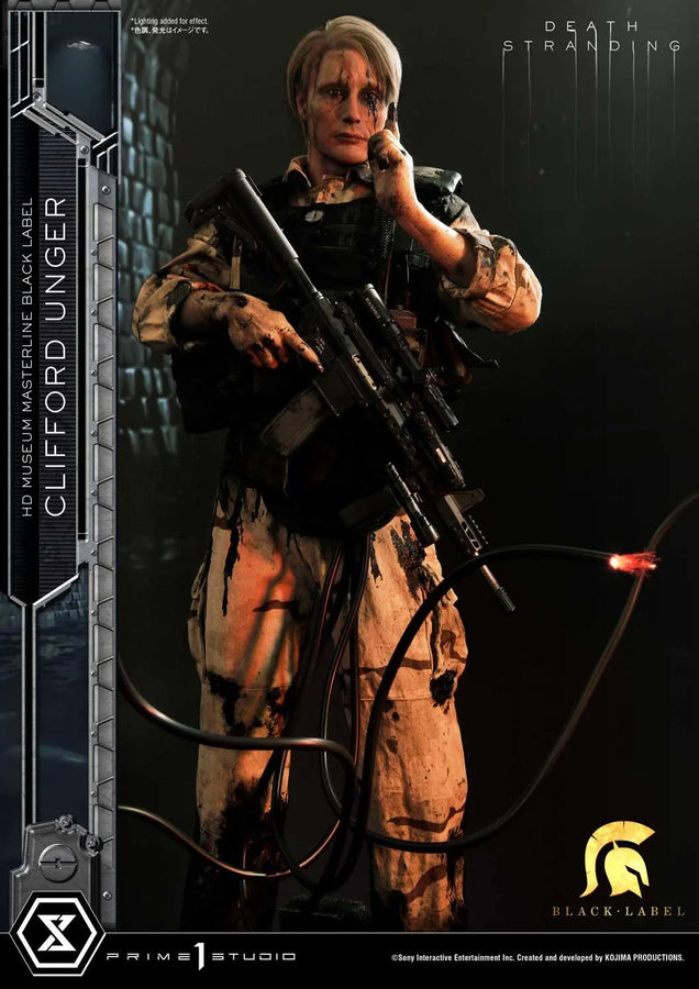 Clifford Unger (Black Label Edition) Death Stranding – Prime1Studio – ActionFigure Brasil