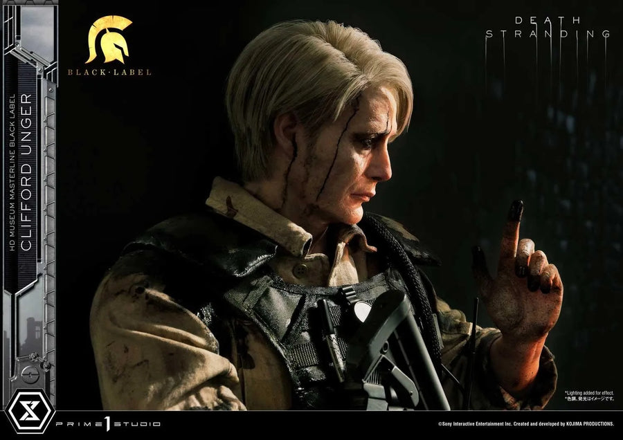 Clifford Unger (Black Label Edition) Death Stranding – Prime1Studio – ActionFigure Brasil