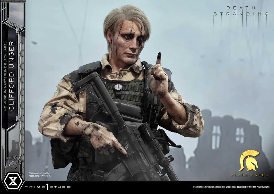 Clifford Unger (Black Label Edition) Death Stranding – Prime1Studio – ActionFigure Brasil