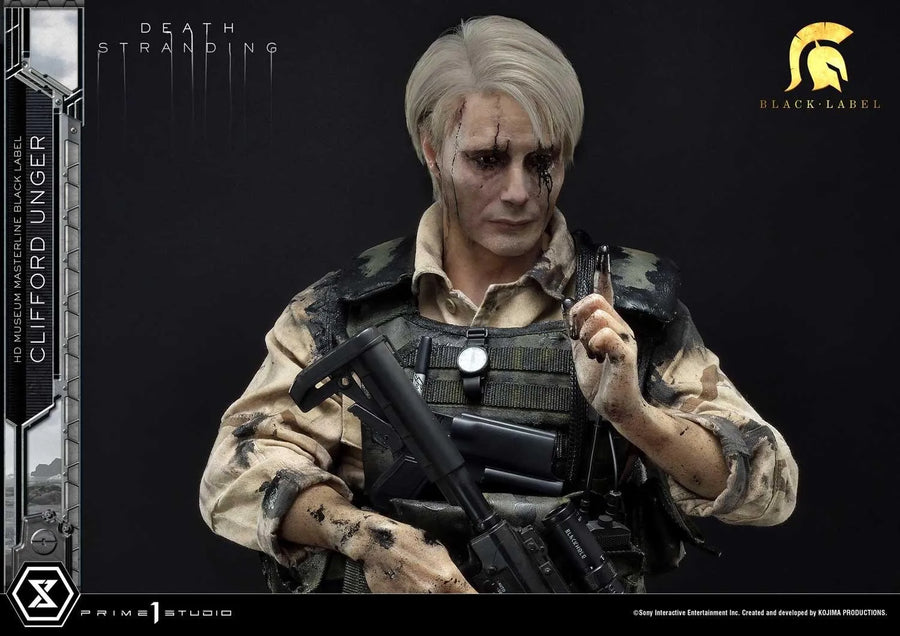 Clifford Unger (Black Label Edition) Death Stranding – Prime1Studio – ActionFigure Brasil