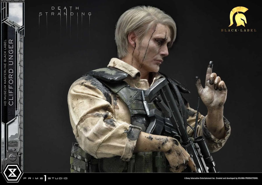 Clifford Unger (Black Label Edition) Death Stranding – Prime1Studio – ActionFigure Brasil
