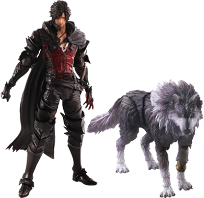 Clive Rosfield & Torgal – Square Enix – ActionFigure Brasil