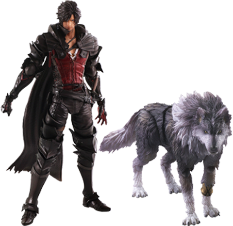 Clive Rosfield & Torgal – Square Enix – ActionFigure Brasil