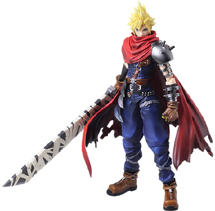 Cloud Strife Another Form Variant – Square Enix – ActionFigure Brasil