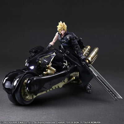 Cloud Strife & Fenrir – Square Enix – ActionFigure Brasil — ângulo diferente