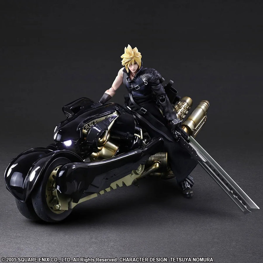 Cloud Strife & Fenrir – Square Enix – ActionFigure Brasil