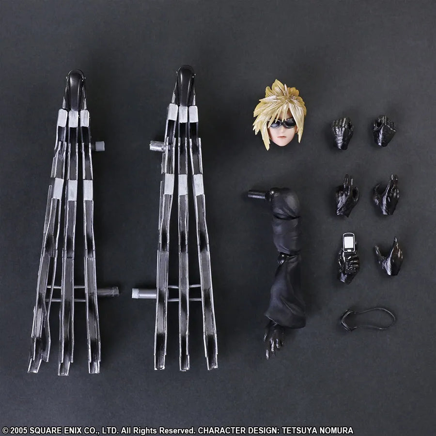 Cloud Strife & Fenrir – Square Enix – ActionFigure Brasil
