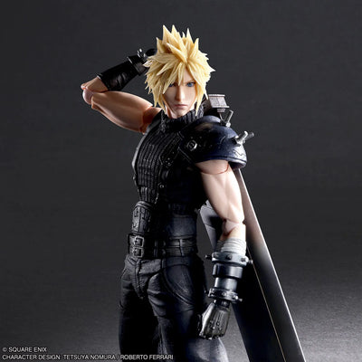 Cloud Strife – Square Enix – ActionFigure Brasil — embalagem