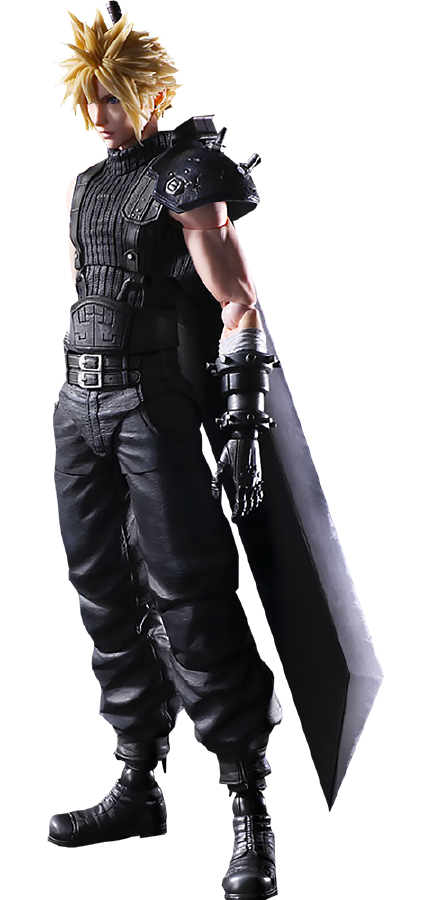Cloud Strife (Version 2) – Square Enix – ActionFigure Brasil