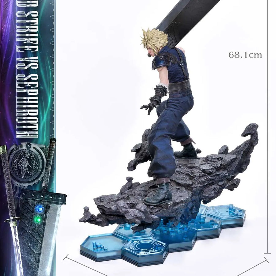Cloud Strife vs. Sephiroth Set (Cloud Strife vs Sephiroth Set) – Square Enix – ActionFigure Brasil
