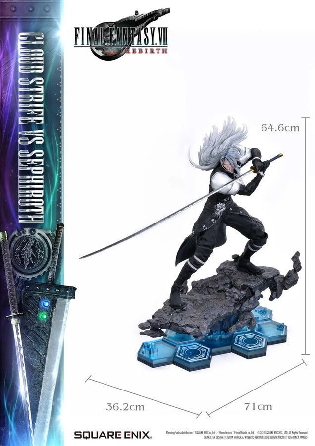 Cloud Strife vs. Sephiroth Set (Cloud Strife vs Sephiroth Set) – Square Enix – ActionFigure Brasil