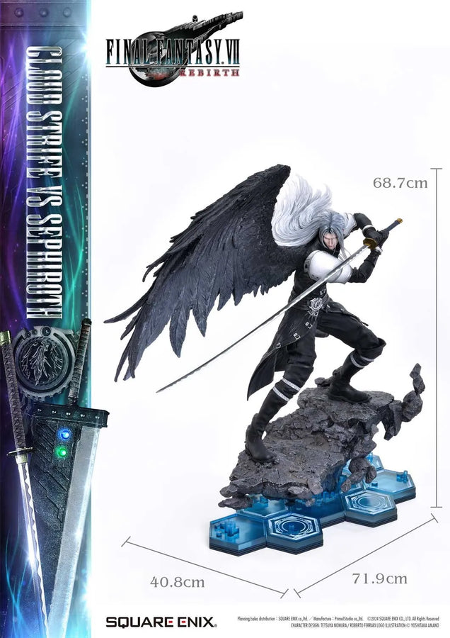 Cloud Strife vs. Sephiroth Set (Cloud Strife vs Sephiroth Set) – Square Enix – ActionFigure Brasil
