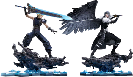 Cloud Strife vs. Sephiroth Set (Cloud Strife vs Sephiroth Set) – Square Enix – ActionFigure Brasil