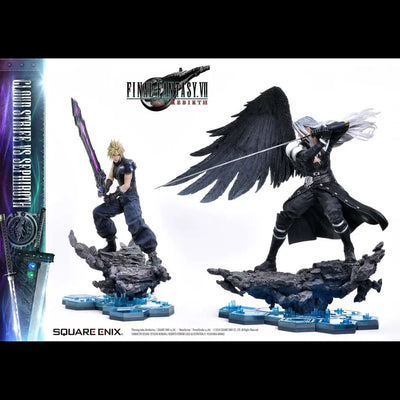 Cloud Strife vs. Sephiroth Set (Cloud Strife vs Sephiroth Set) – Square Enix – ActionFigure Brasil — embalagem