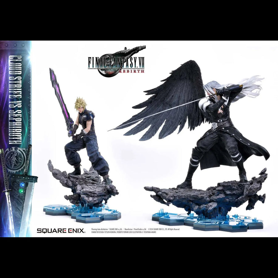 Cloud Strife vs. Sephiroth Set (Cloud Strife vs Sephiroth Set) – Square Enix – ActionFigure Brasil