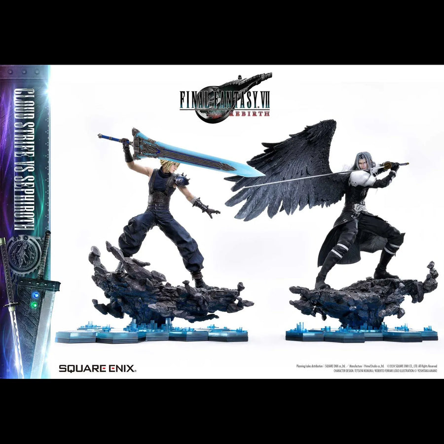 Cloud Strife vs. Sephiroth Set (Cloud Strife vs Sephiroth Set) – Square Enix – ActionFigure Brasil