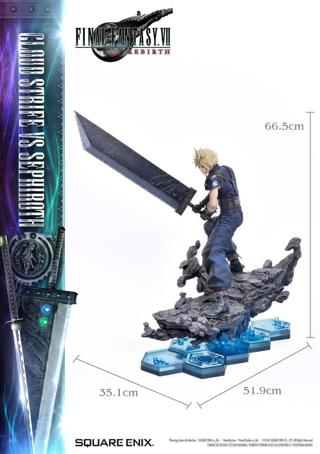 Cloud Strife vs. Sephiroth Set (Cloud Strife vs Sephiroth Set) – Square Enix – ActionFigure Brasil