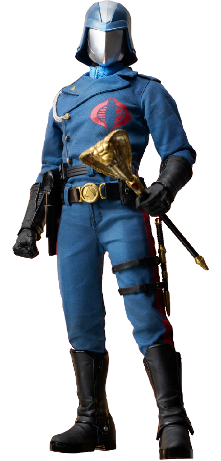 Cobra Commander – Threezero – ActionFigure Brasil