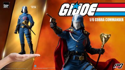 Cobra Commander – Threezero – ActionFigure Brasil — detalhe do produto