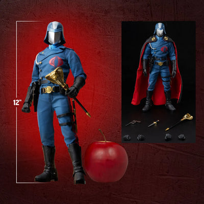 Cobra Commander – Threezero – ActionFigure Brasil — embalagem