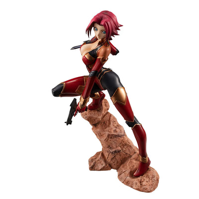 Code Geass: Fukkatsu no Lelouch - Kouzuki Kallen - G.E.M. - Pilot Suit Ver. (MegaHouse)ㅤ – MegaHouse – ActionFigureBrasil — embalagem