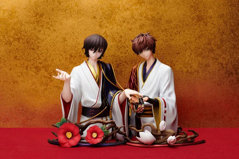 Code Geass - Hangyaku no Lelouch - Kururugi Suzaku - Lelouch Lamperouge - Statue and Ring Style (FREEing, MegaHouse)ㅤ – FREEing – ActionFigureBrasil
