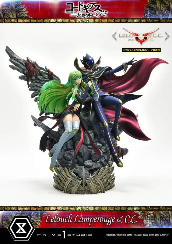 Code Geass - Hangyaku no Lelouch R2 - C.C. - Lelouch Lamperouge - Concept Masterline CMCGR-03 - 1/6 (Prime 1 Studio)ㅤ – Prime 1 Studio – ActionFigure Brasil