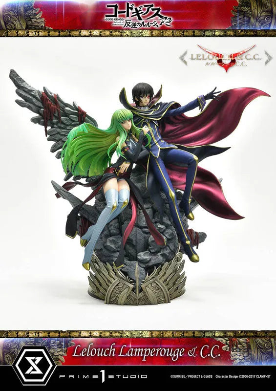 Code Geass - Hangyaku no Lelouch R2 - C.C. - Lelouch Lamperouge - Concept Masterline CMCGR-03 - 1/6 (Prime 1 Studio)ㅤ – Prime 1 Studio – ActionFigure Brasil