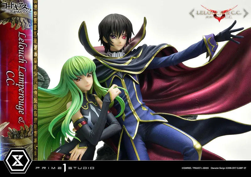 Code Geass - Hangyaku no Lelouch R2 - C.C. - Lelouch Lamperouge - Concept Masterline CMCGR-03 - 1/6 (Prime 1 Studio)ㅤ – Prime 1 Studio – ActionFigure Brasil